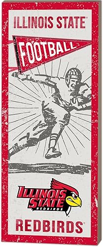 KH deportes ventilador 7"x 18" Illinois estado Redbirds Vintage Player