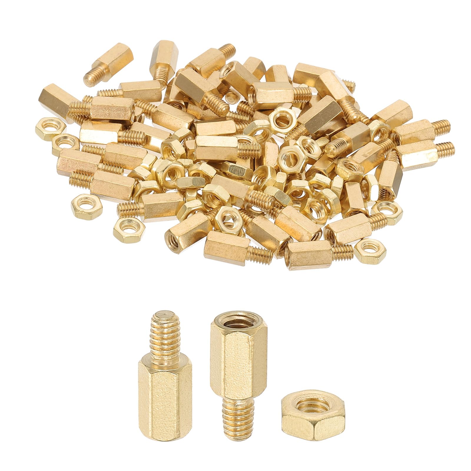 PATIKIL M5X8mm+7mm Standoff Screws