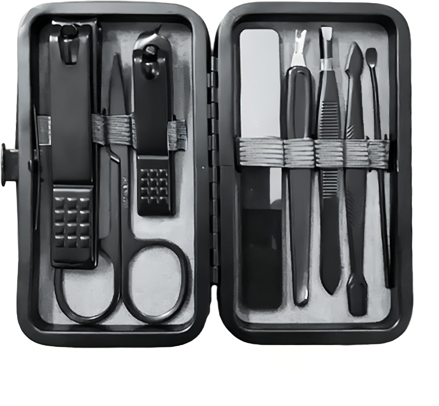 Manicure Set Nail Clipper Set 8pcs Men Women Nail Clippers Toenail Fingernail Cutters Personal Care Tools Manicure Pedicure Tools with Travel Case Grooming Kit Present for Men Women Family Friends Manicure Set Nail Clipper Set 8pcs Men Women Nail Clippers Toenail Fingernail Cutters Personal Care Tools Manicure Pedicure Tools with Travel Case Grooming Kit Present for Men Women Family Friends