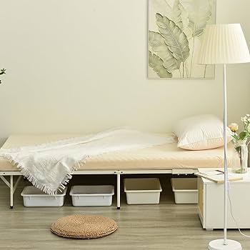 パイプベッド折りたたみベッドシングル 組立簡単 下収納 シングルベッド収納通気性 パイプベッド 折りたたみベッド シングル 組立簡単 ベッド 下