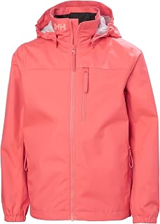 Helly Hansen Unisex Kids Jr Crew Hooded Jacket Rain Jacket (pack of 1)