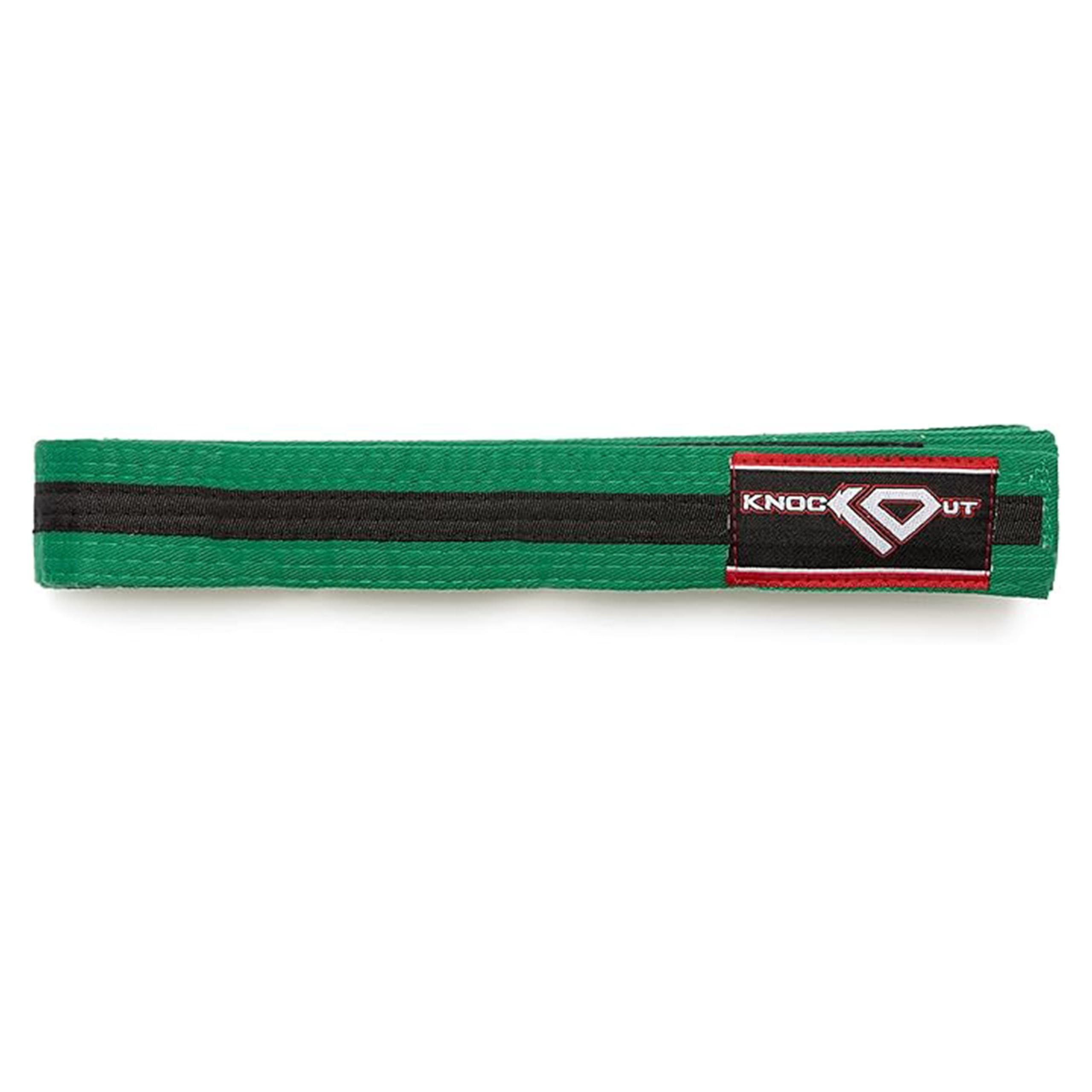 KO Sports Youth Brazilian Jiu Jitsu Gi Belt for Kids Ages 4-18, M00-A6