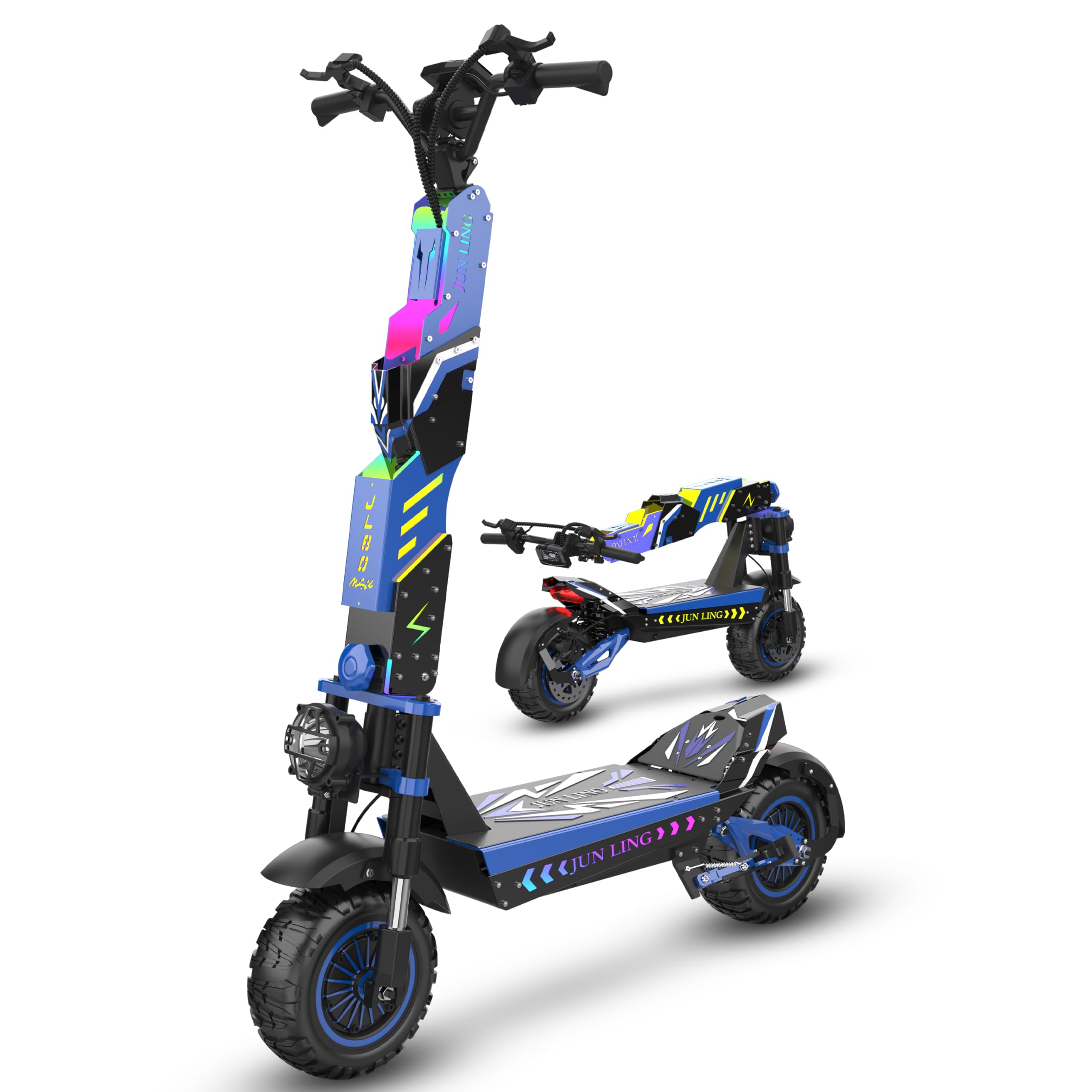 Amazon.com: JL80 Off-Road Electric Scooter for Adults, 6000W Dual