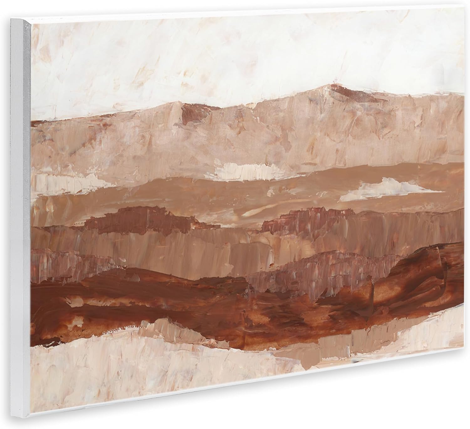Stupell Industries Abstract Canyon Painting Wall Plaque Art by BlursByAI
