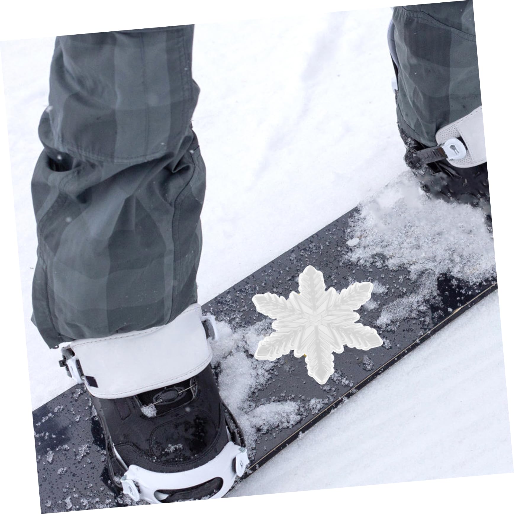 BESPORTBLE Baignoire Anti Slip Autocollants Anti Dérapage Baignoire Autocollants Ordinateurs Portables Autocollants Téléphone Autocollants Stomp Pad Snowboard Anti-Slip Coussin Poignée De