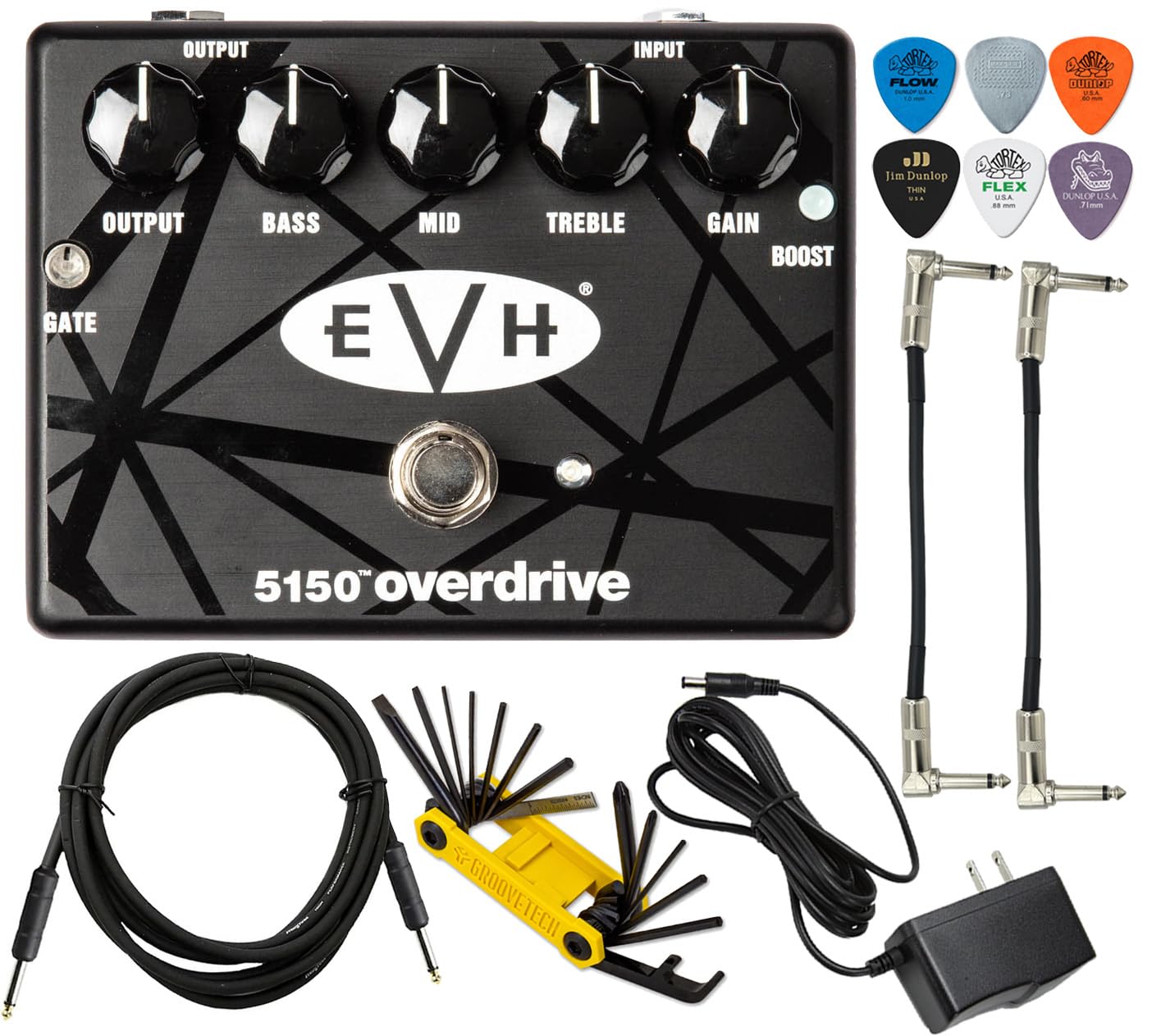 MXR EVH 5150 Overdrive ギターエフェクター Amazon.com: MXR EVH5150 Overdrive Distortion Electric Guitar