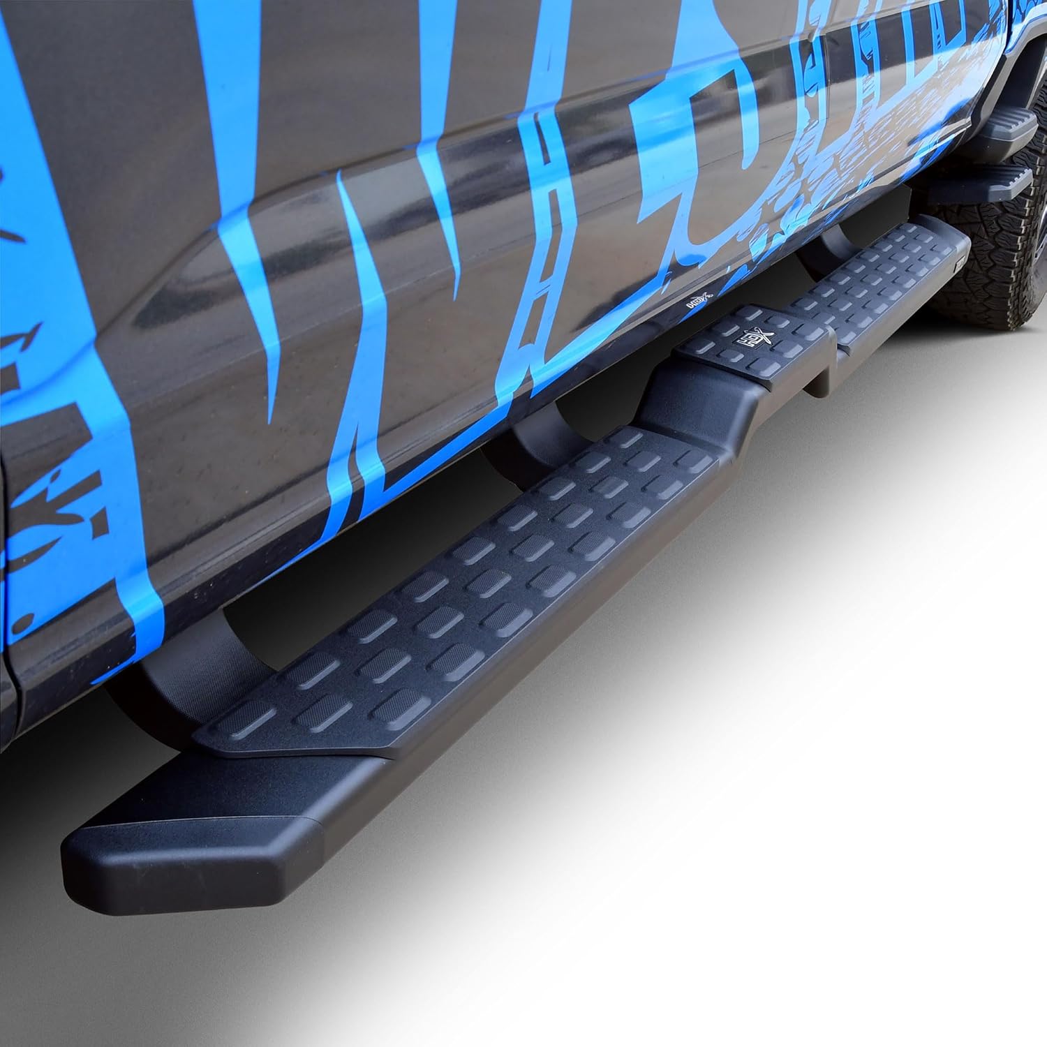 Westin 55-32375 HDX Running Boards fits 2015-2026 F-150 2022-2026 F-150 Lightning 2017-2026 F-250 F-350 F-450 F-550 Crew Cab Textured Black Pair