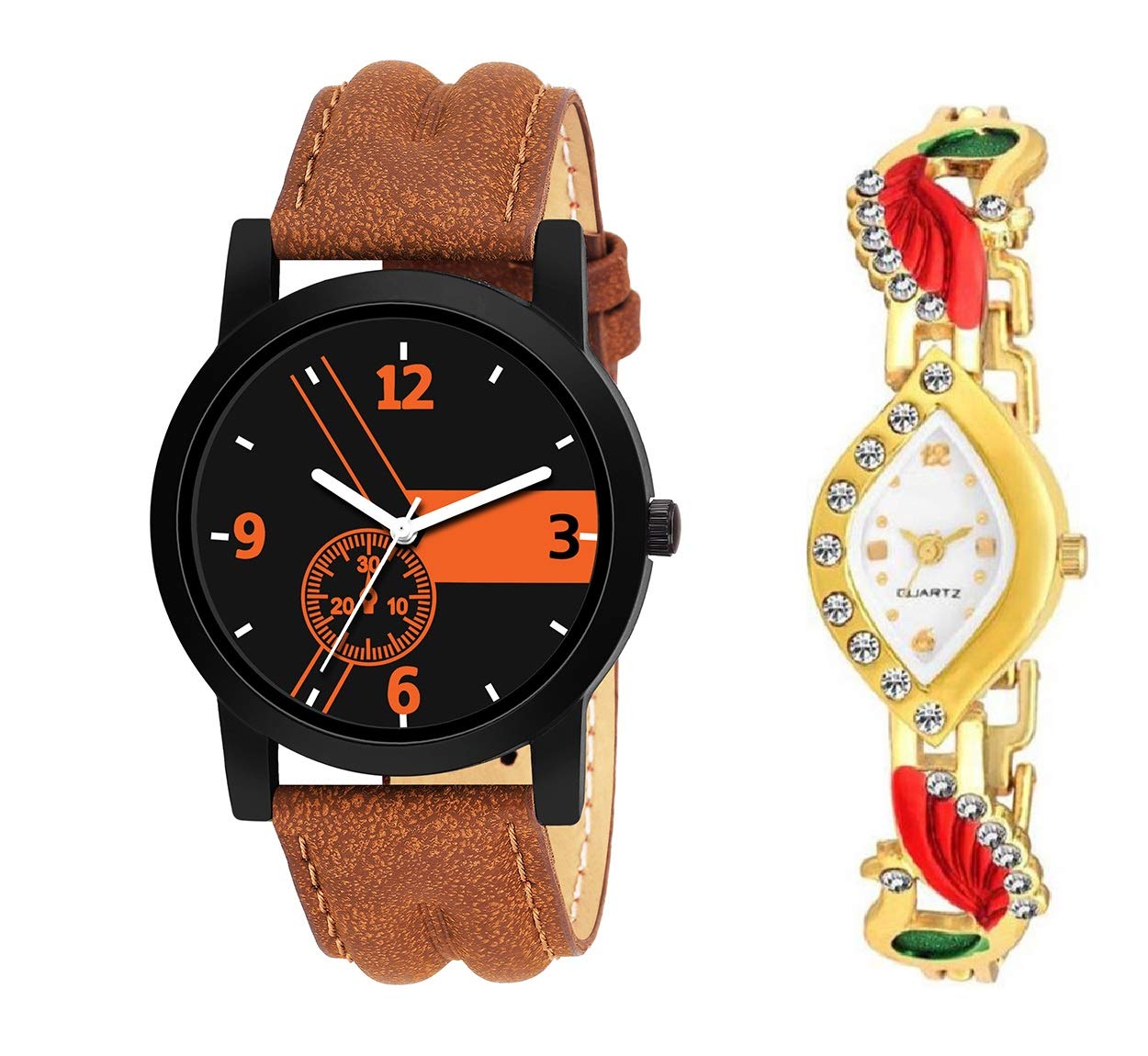 RPS FASHION WITH DEVICE OF R Analog Fancy Designer Watch Set of 2 Couple (B0851FRKF4) Amazon Price History, Amazon Price Tracker
