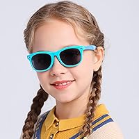 Vista 2 de FANNYGO Paquete de 3 lentes de sol polarizados para niños y niñas