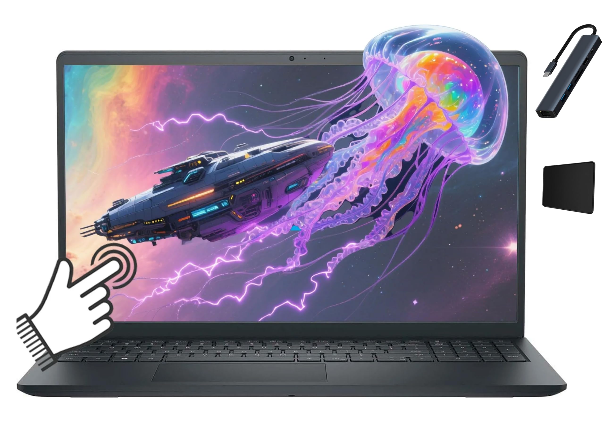 Amazon.com: Dell LDC15250 15.6 inch FHD Touchscreen Laptop, Intel