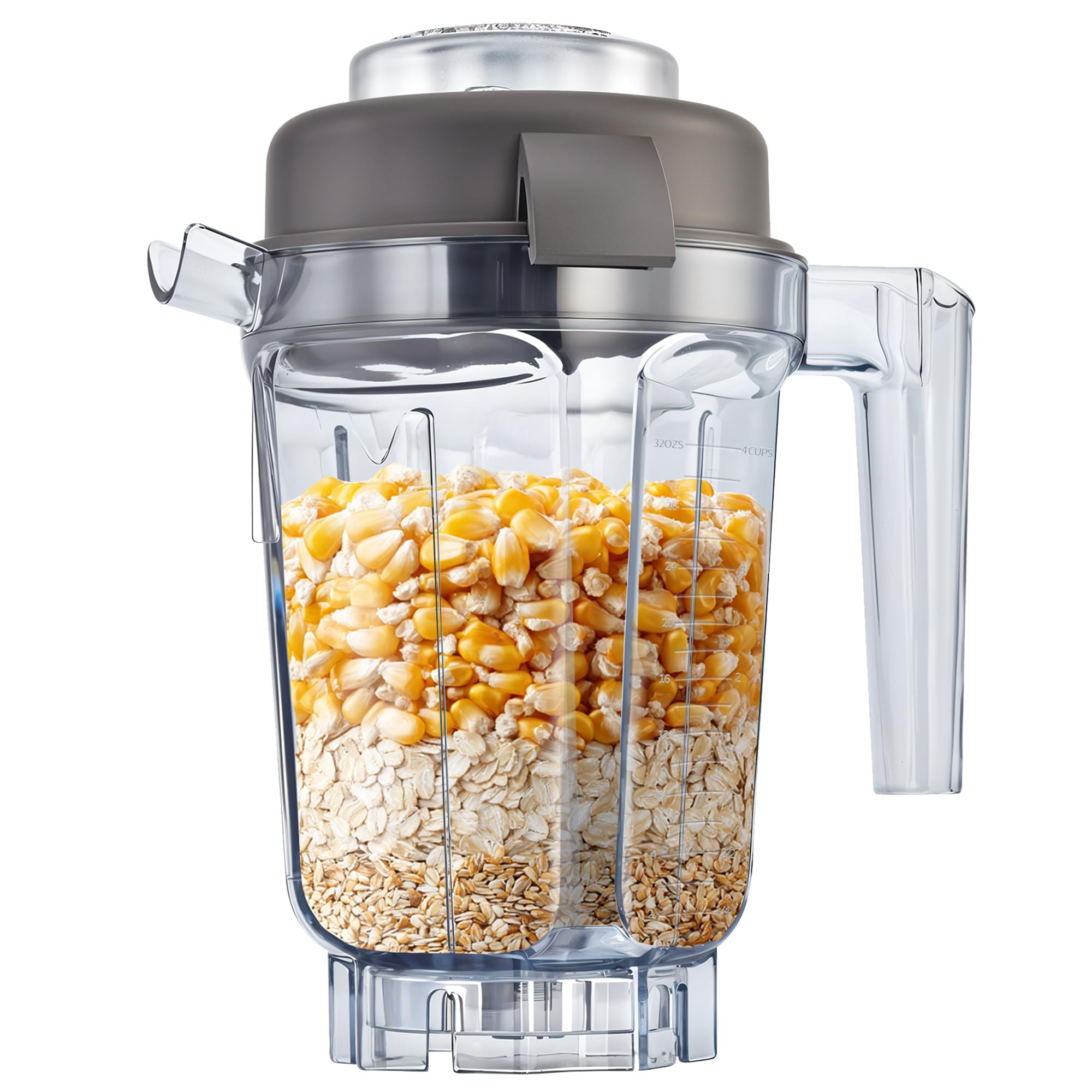 Amazon.com: Twisvo Dry Grains Container 32 oz, Dry Blade Container