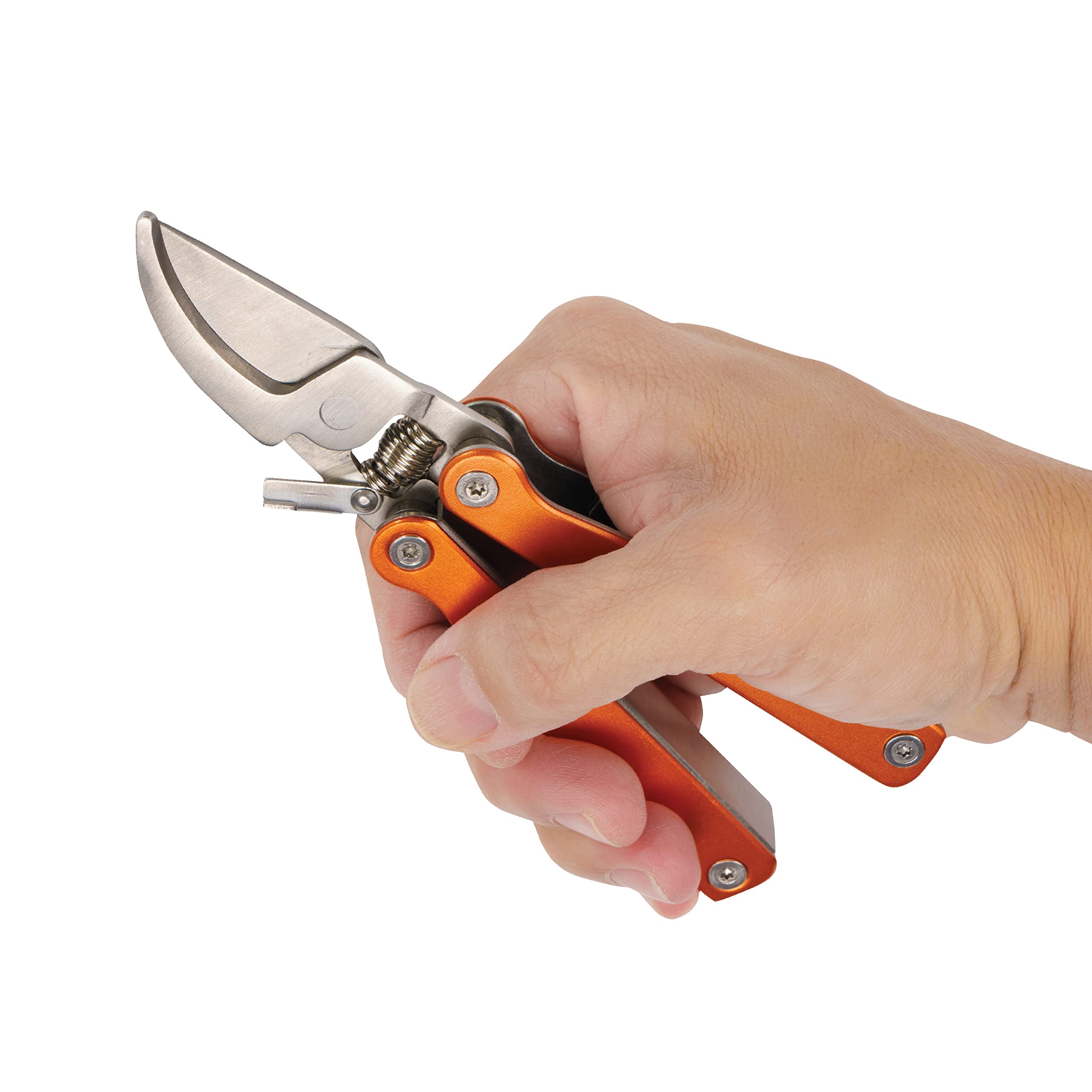 TIGER JAW P10 Multi 10-in-1 Tool Pocket Hand Bypass Pruner Snips