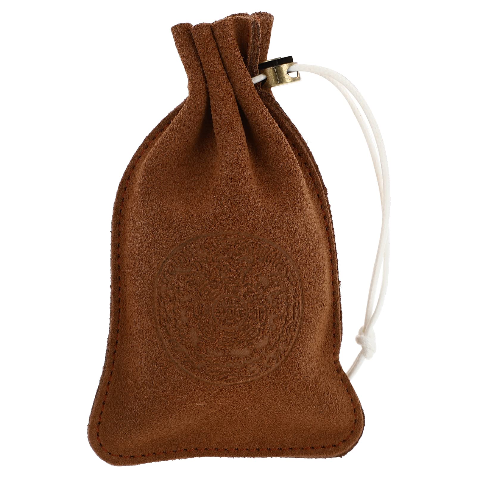 KESYOO Leather Drawstring Pouch Small Mini Retro Corn Purse Christmas Gift Wrapping Bags for Jewelry Storage Gift Wrapping Chocolate