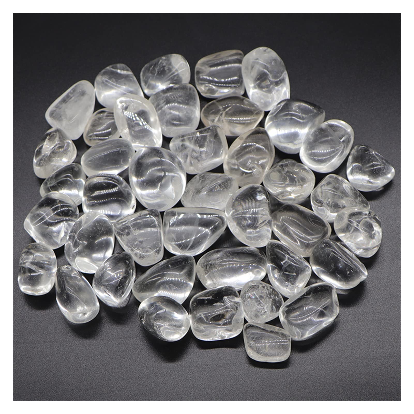 Amazon.co.jp: 天然石 天然クリア石英丸石英鉱石砂利クリスタル