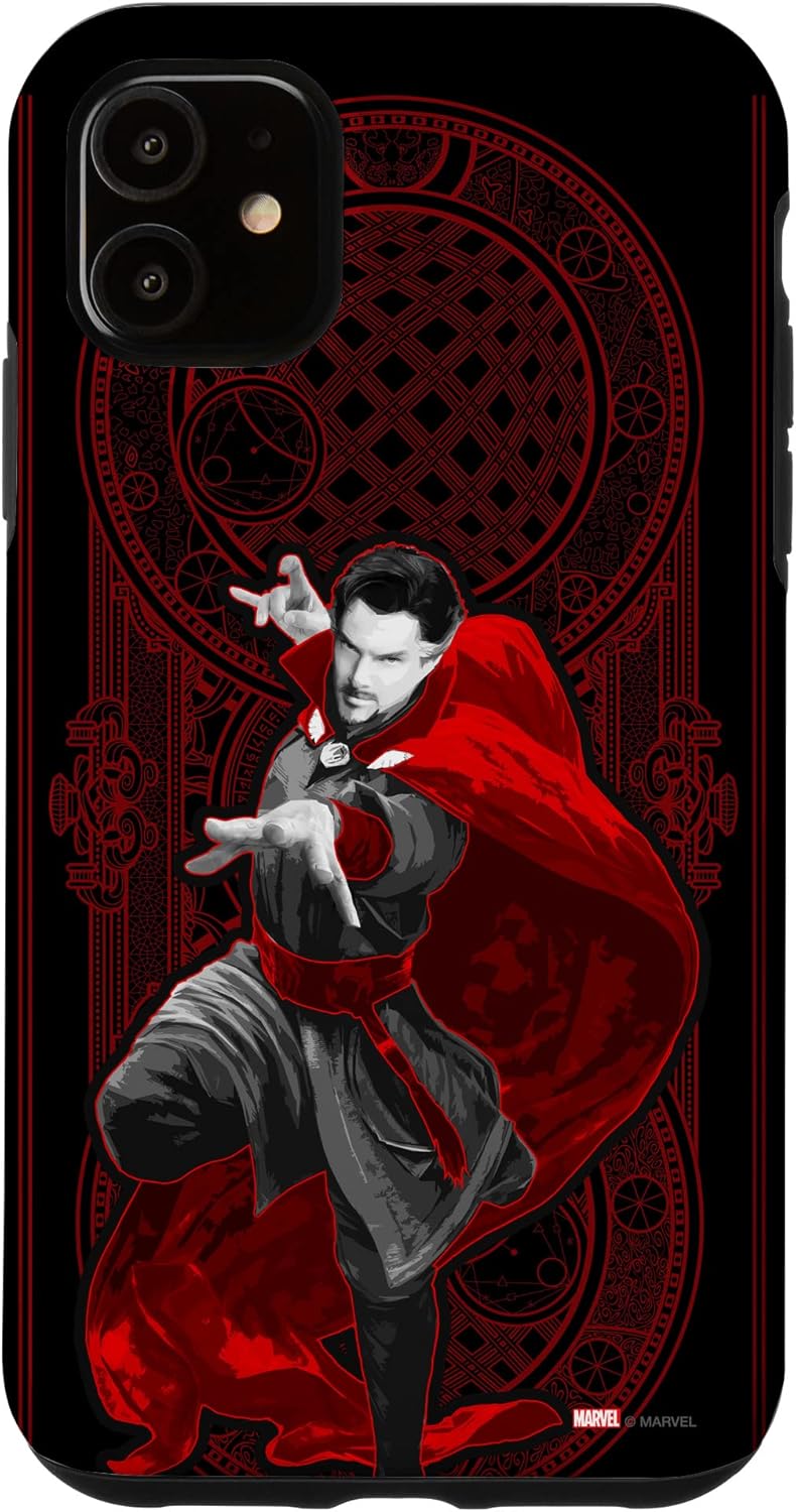 Marvel Doctor Strange Multiverse of Madness Cosmic Black Case for iPhone XR