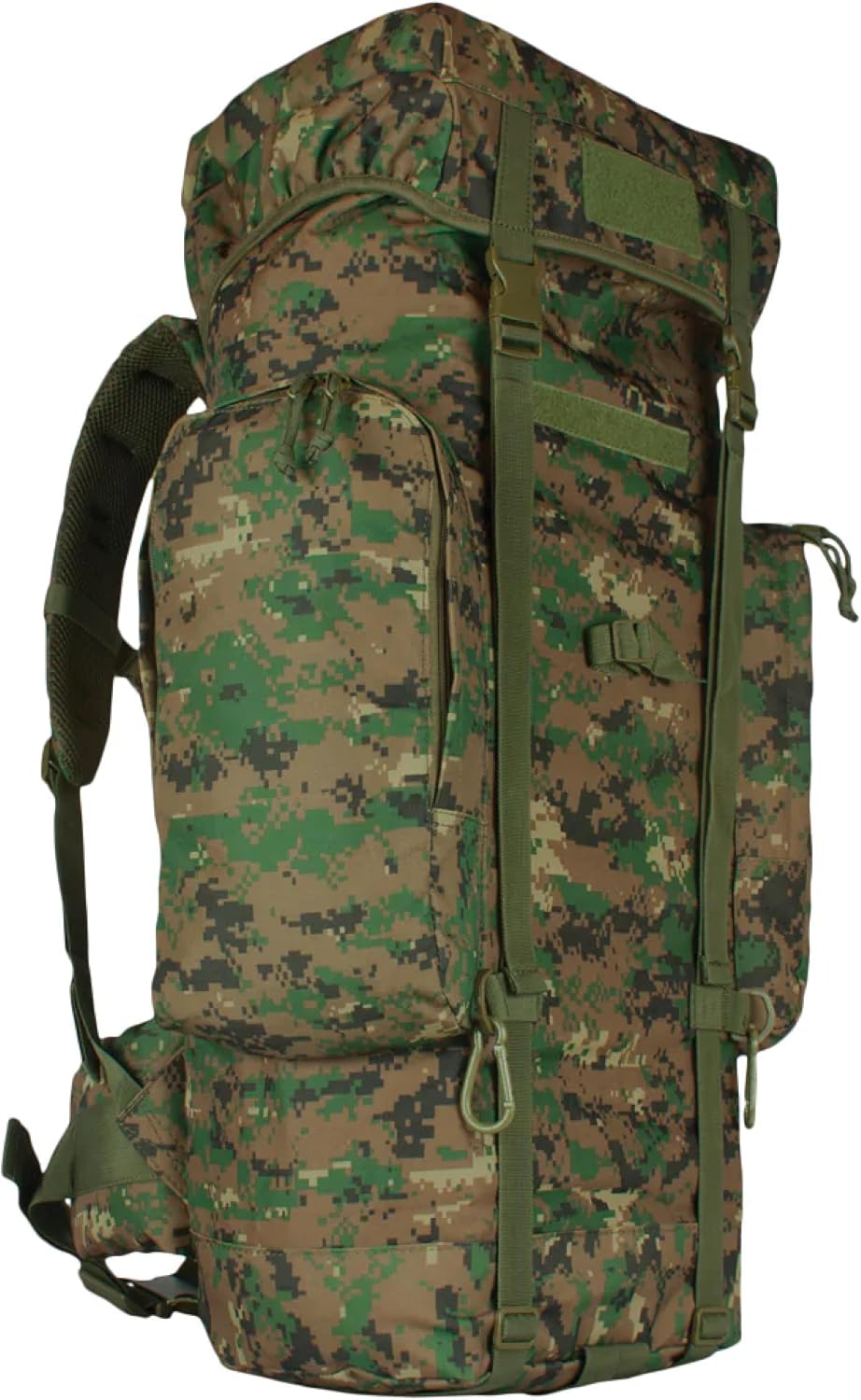 Fox Outdoor Products Rio Grande Pack - Backpack with Rain Fly, Carabiner Clips, Compression Straps & Hydration Sleeve