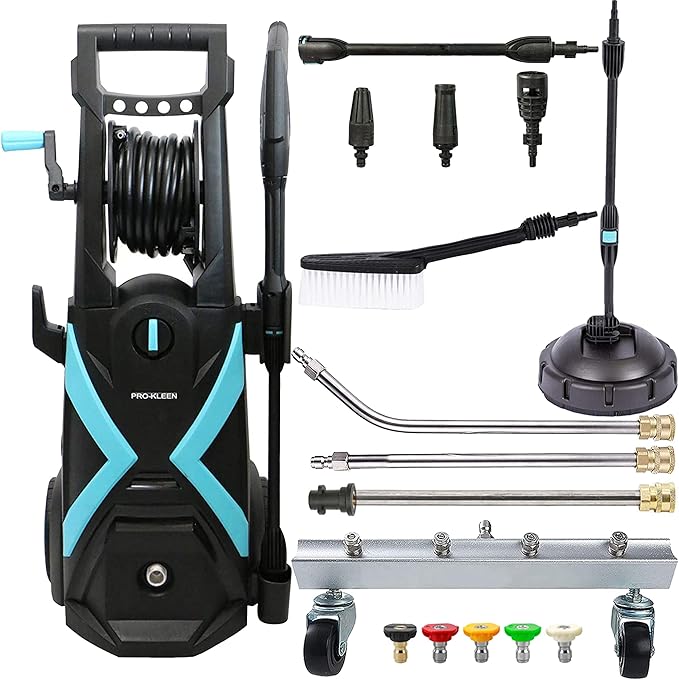 ProKleen Pressure Washer Electric, Power Jet Wash Portable, 165 Bar