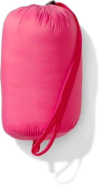 Amazon Essentials Mädchen Leichte Wasserabweisende verstaubare Winterjacke mit Kapuzen 8 Jahre Dunkelrosa - 4