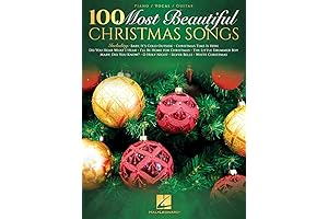 100 Most Beautiful Christmas Songs: The Perfect Christmas Music Book for Piano