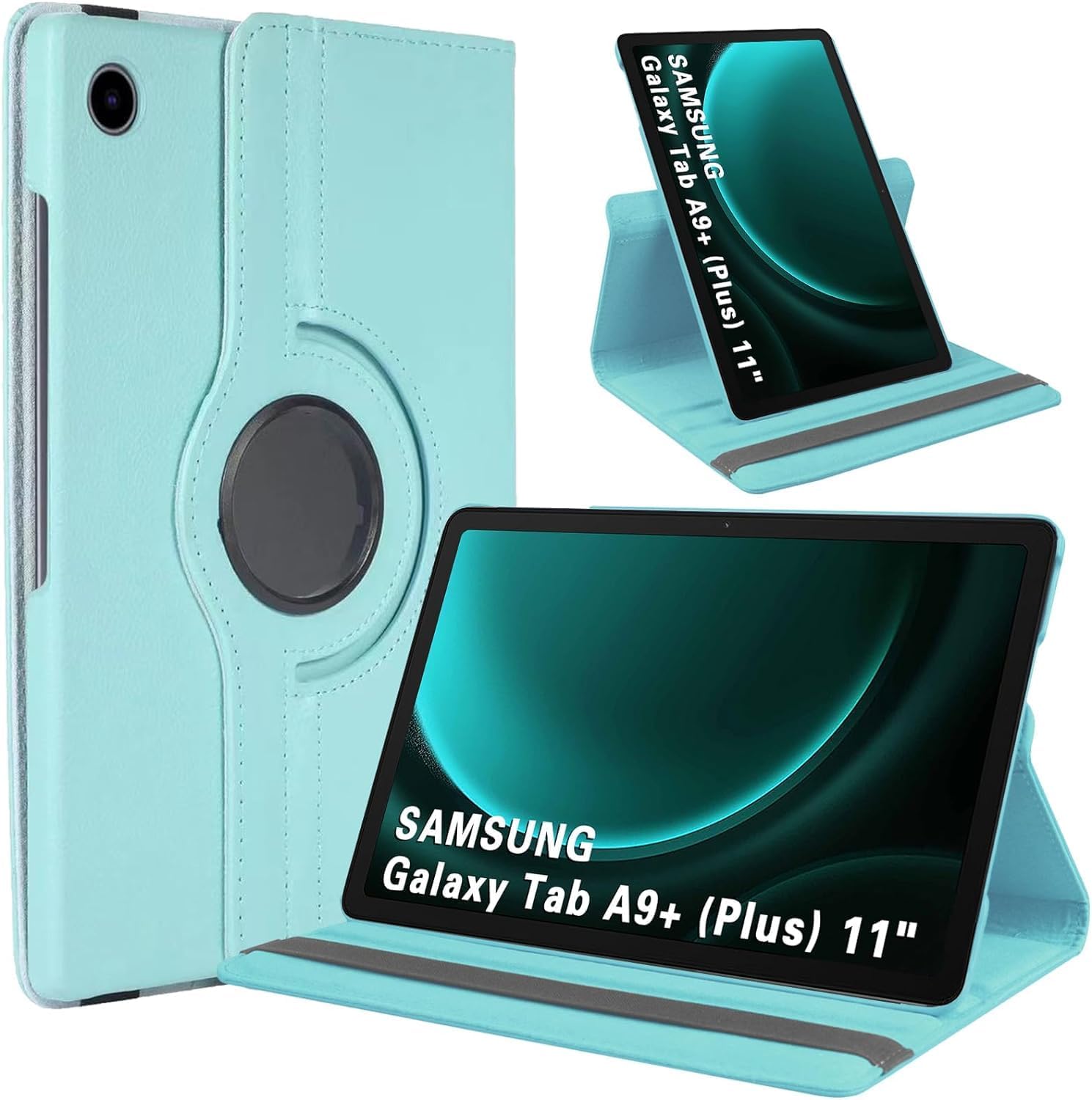 Caseous® Synthetic Leather 360 Rotating Flip Back Cover Case for