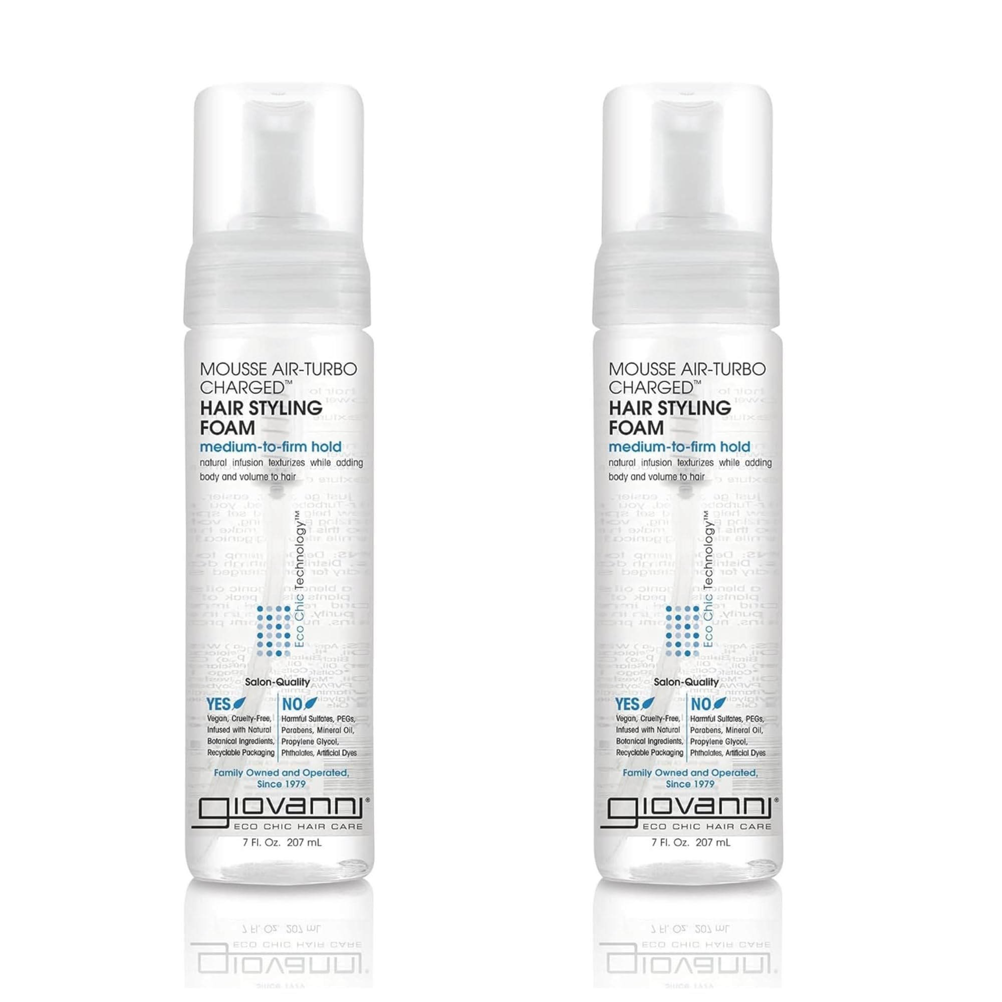 GIOVANNI Hair Styling Mousse Foam