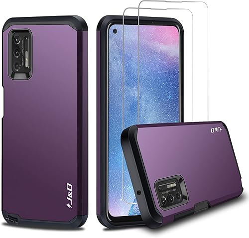 JD - Carcasa para Motorola Moto G Stylus 2021 2 unidades