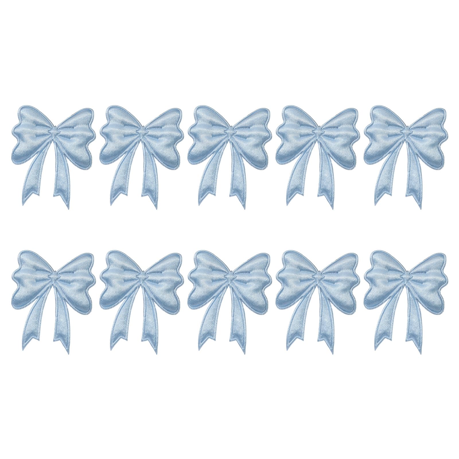 Jazuaiao Fabric Bowknot for Decoration Crafting Supplies Multiple Color Selection Bowknot Tie Accessories