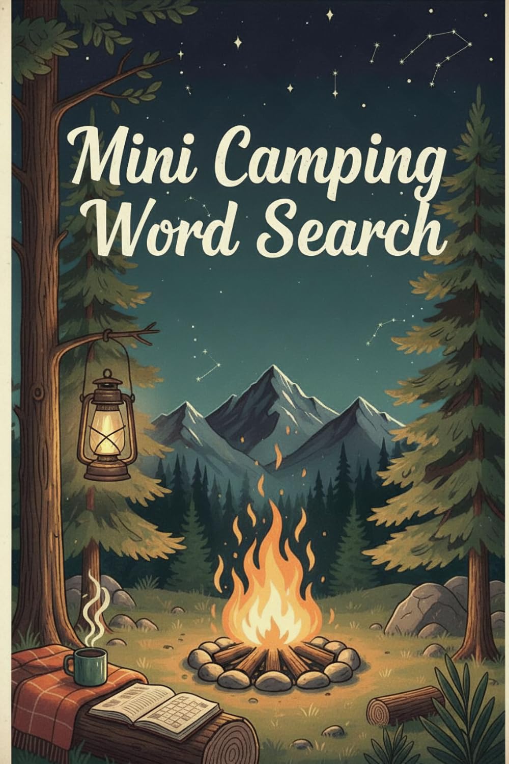 Mini Camping Word Search (Mini Word Search Series)