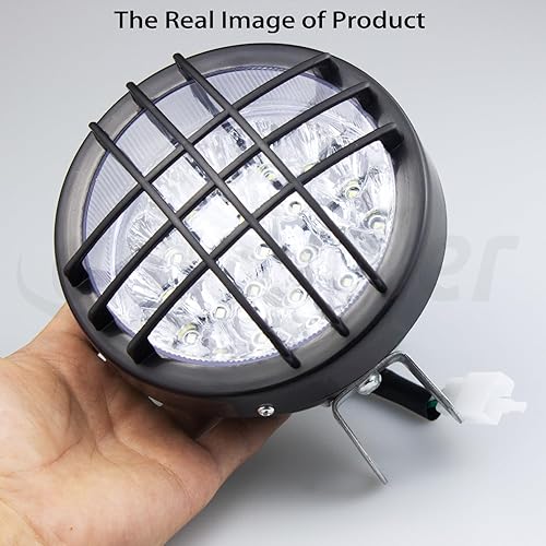 Miniatura 7 de Lámpara LED para faros delanteros de 12 V, 3 cables, piezas de repuesto para 50 cc, 70 cc, 90 cc, 110 cc, 125 cc, 150 cc, 200 cc, cuatrimoto,
