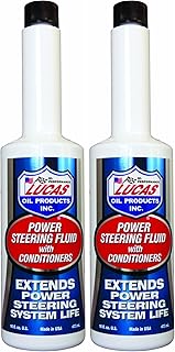 LUCAS OIL Power Steering Fluid with Conditioners 16 oz. (Pack of 2)