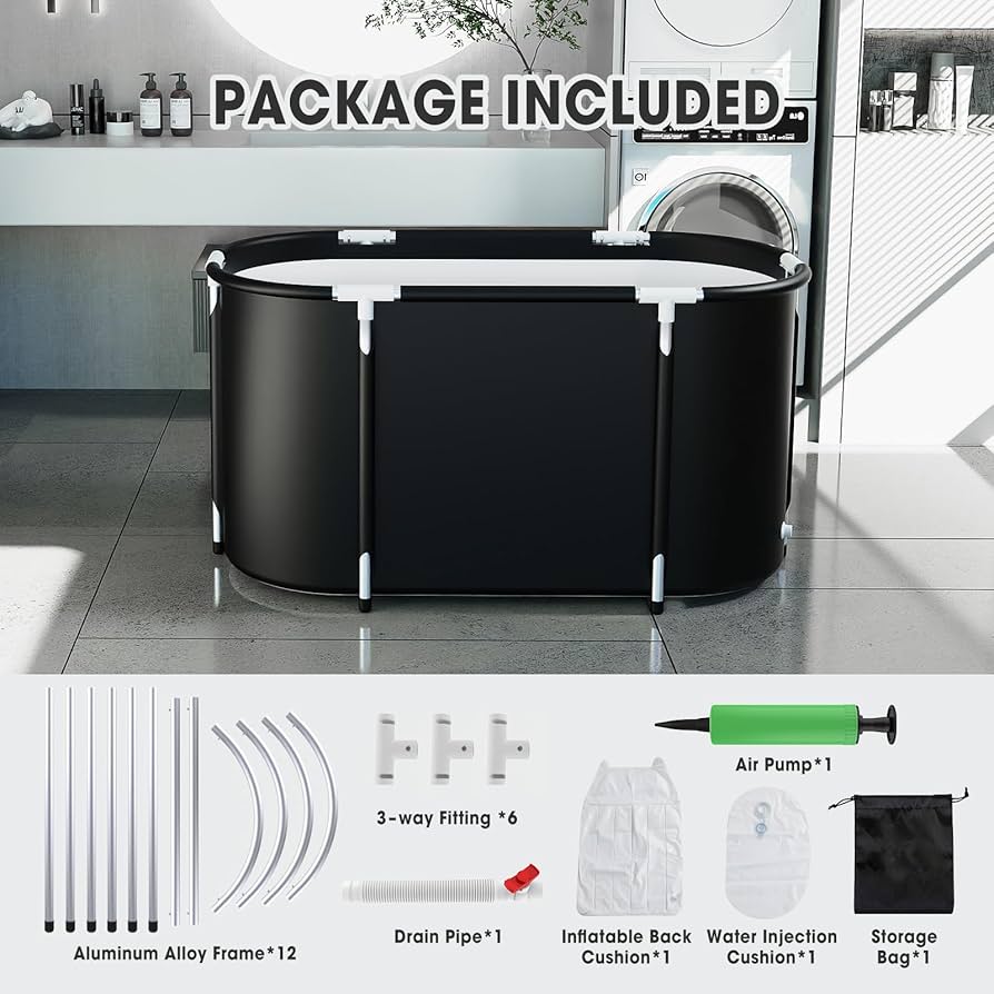 匿名配送　COREFIT Bath Combo XICIKIN Ice Bath Tub 129 Gallon Cold Plunge Tub Portable