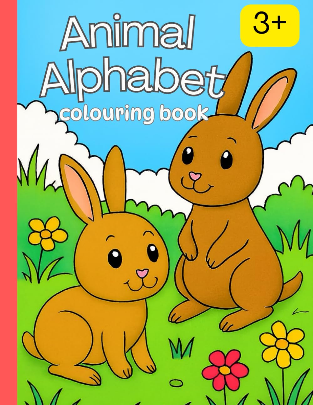 Animal Alphabet Colouring Book for Children: Edition 1