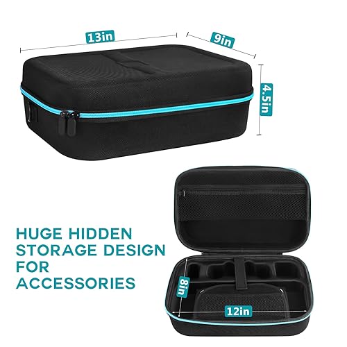 Miniatura 6 de Funda de transporte para cubierta de vapor bolsa portátil para cubierta de vapor funda de almacenamiento de gran capacidad para consola de vapor con