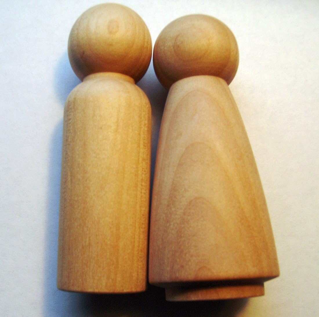 Large Wood Couple - DIY Cake Toppers