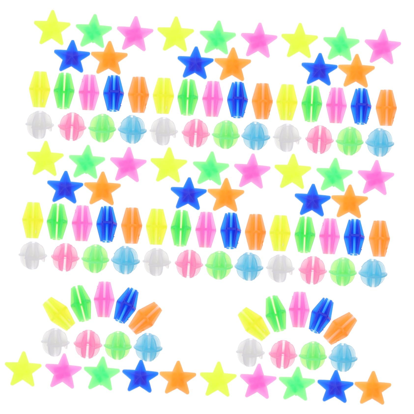 BESPORTBLE Plastic Bike Beads Easy Install Bike Decorations Wheel Decor for Teens