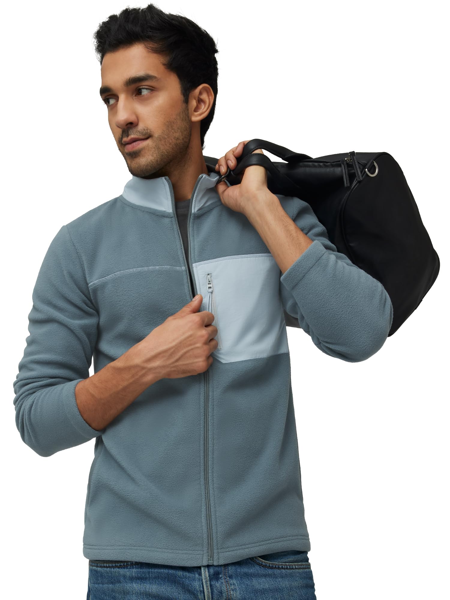 xyxx Men's Alterra Polyester Regular Fit High Neck Winter Fleece Jacket-picture-38