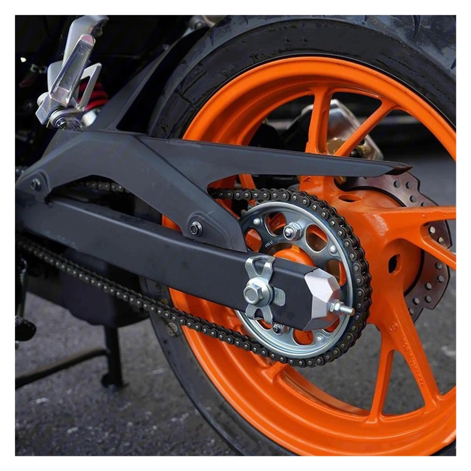 Compatible Con CBF190 CB190R CB190X SDH175 NSP190 WH175 190cc 1045 45T 14T Kit De Transmisión Piñones Cadena Motocicleta motor motocicleta piñón Kit de Cadena(428-45T)