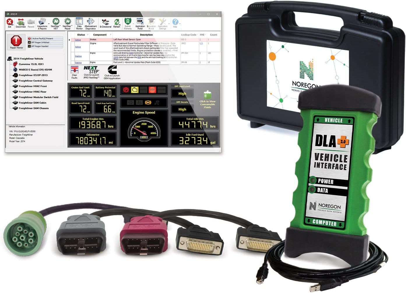 JPRO Diagnostic Software and Adapter Kit 232150NS