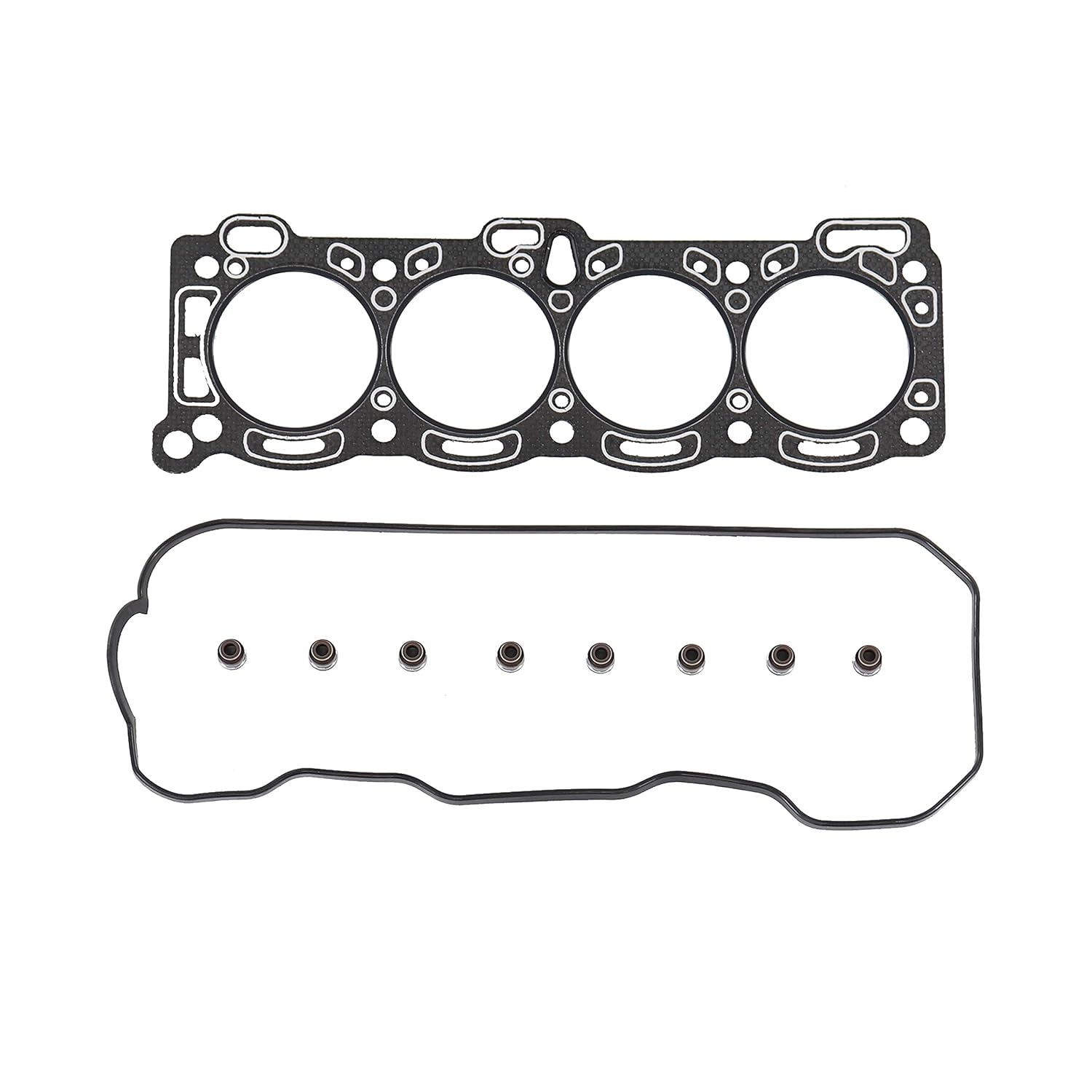 DNJ HGS300 Graphite Cylinder Head Gasket Set for 1986-1995 Isuzu Amigo, Impulse, Pickup 2.3L L4 8V SOHC 2254cc