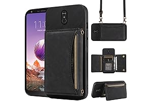 LG Stylo 4 Wallet Case with Crossbody Strap and Card Holder: Style, Protection, and Convenience