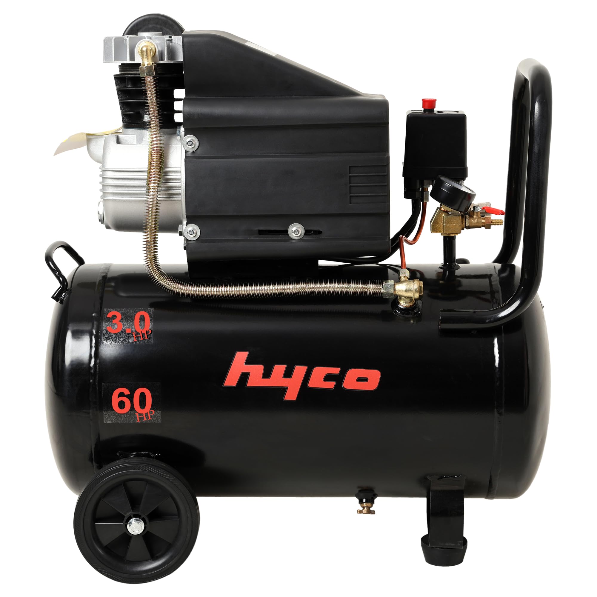 HYCO Lubricated Air Compressor 3Hp 60L With 100% Copper Winding-image-23