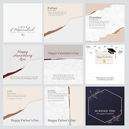 Miniatura 5 de Custom Bronze Collar Stays For Men, Personalized 8th Anniversary Dress Shirt Stiffeners Father's Day Gift for Husband - Engraved Metal 2.25 Inches