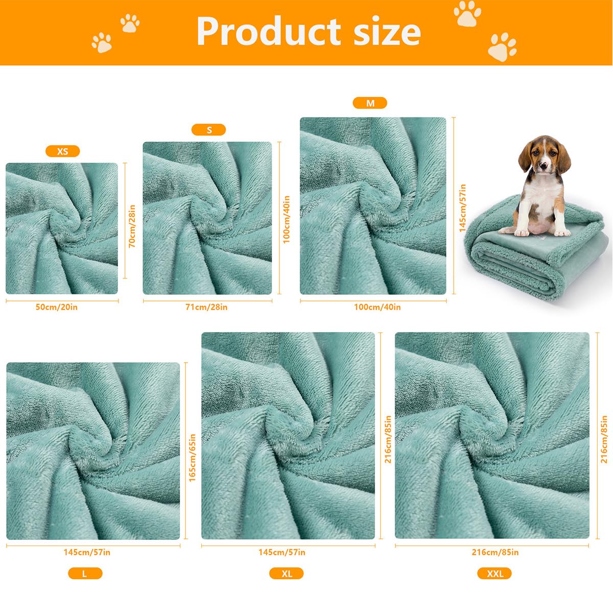 Couverture réversible imperméable et lavable pour chiens de taille moyenne, chiot, chaton en peluche douce pour canapé, lit et canapé (noir, 200 x 200 cm)