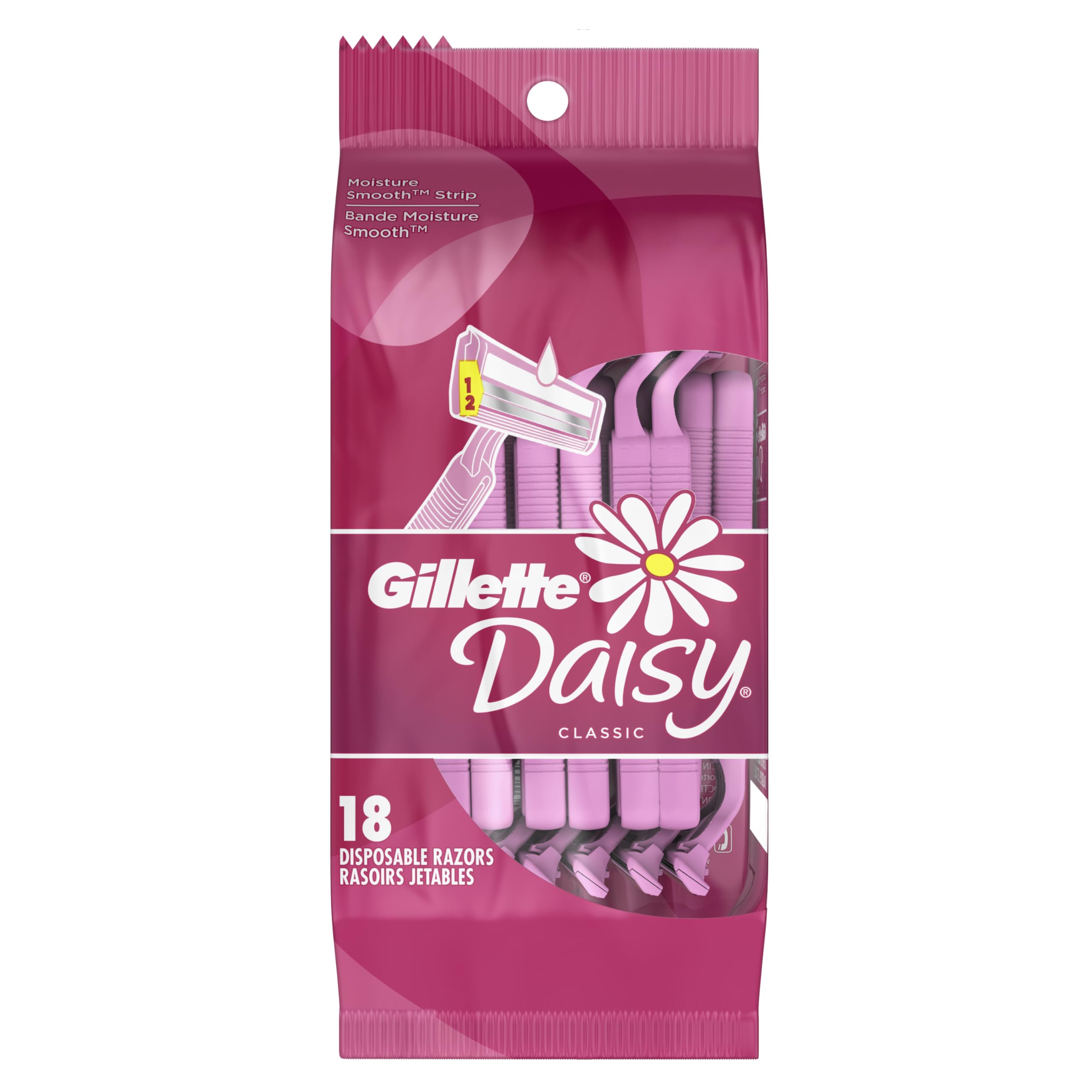 Gillette Venus Daisy Razors - 18 Count -7