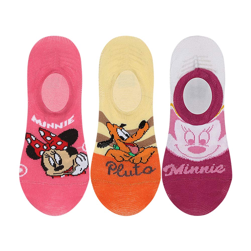 Disney Character No Show Length Socks Collection for Kids Pack of 3-image-15