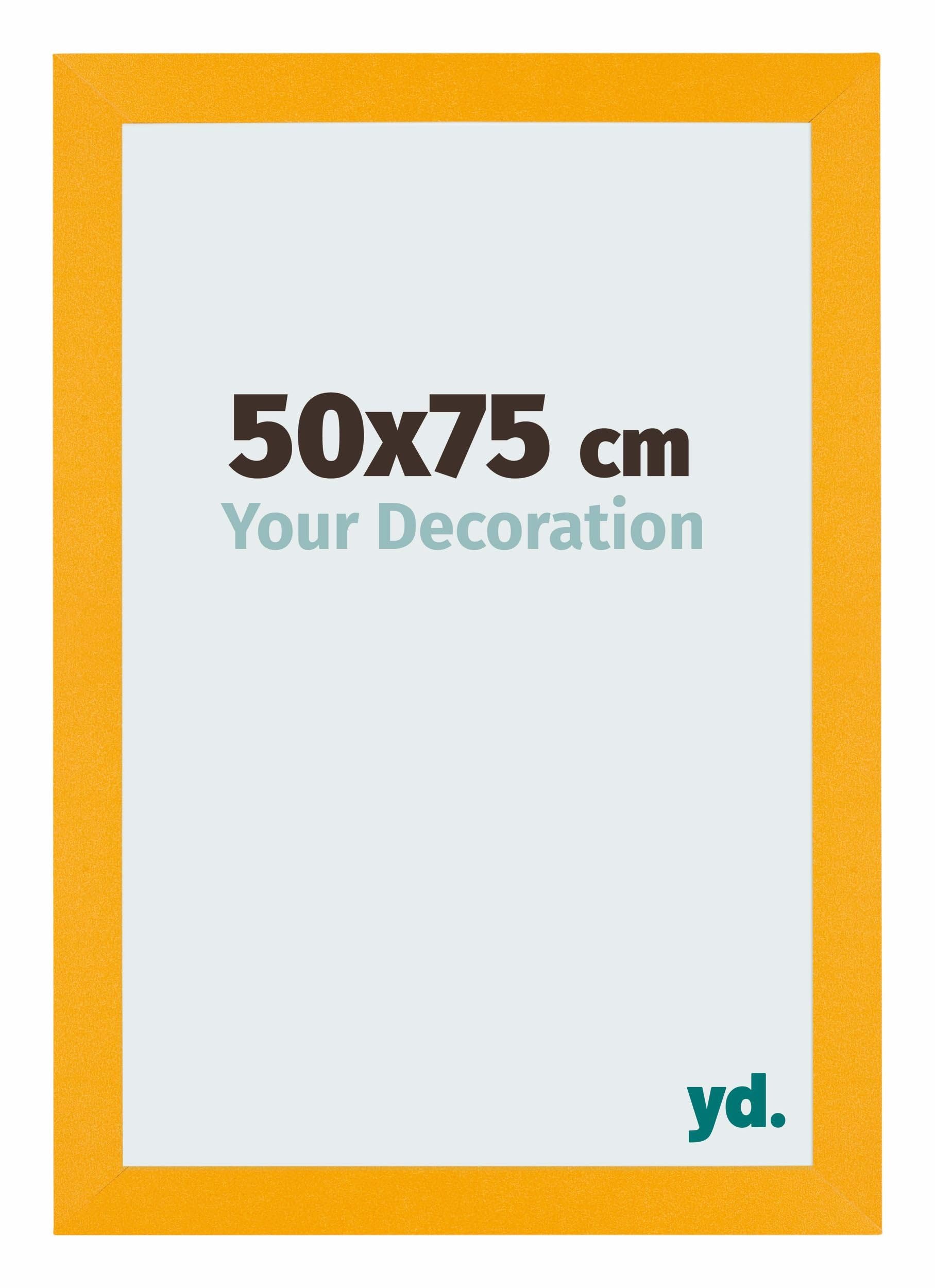 Your Decoration - Puzzle frame 50x75 - Yellow - Puzzle frame 500-1000 Pieces - MDF Photoframe - Mura