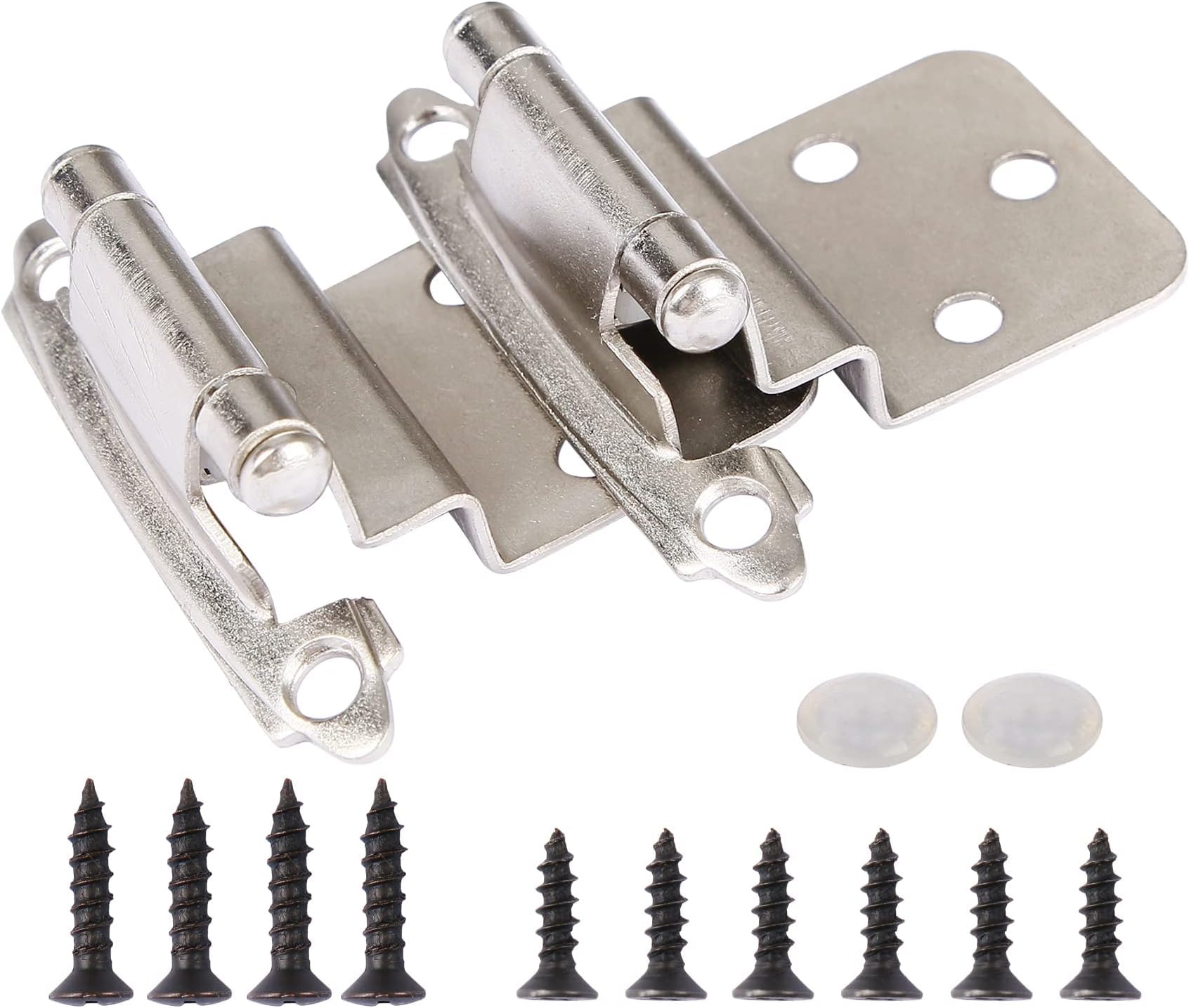 20 Pack 3/8 inch Insert Kitchen Hinges Kitchen Door