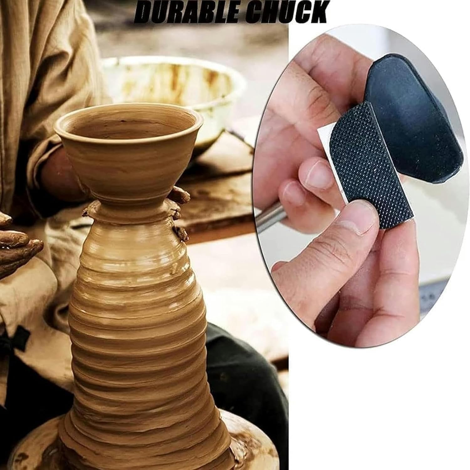 Regulowane ceramiczne narzędzie do przycinania koła ceramicznego, zacisk gramofonu narzędzie pomocnicze do rzeźbienia gliny i sztuki ceramicznej, dla początkujących i profesjonalistów