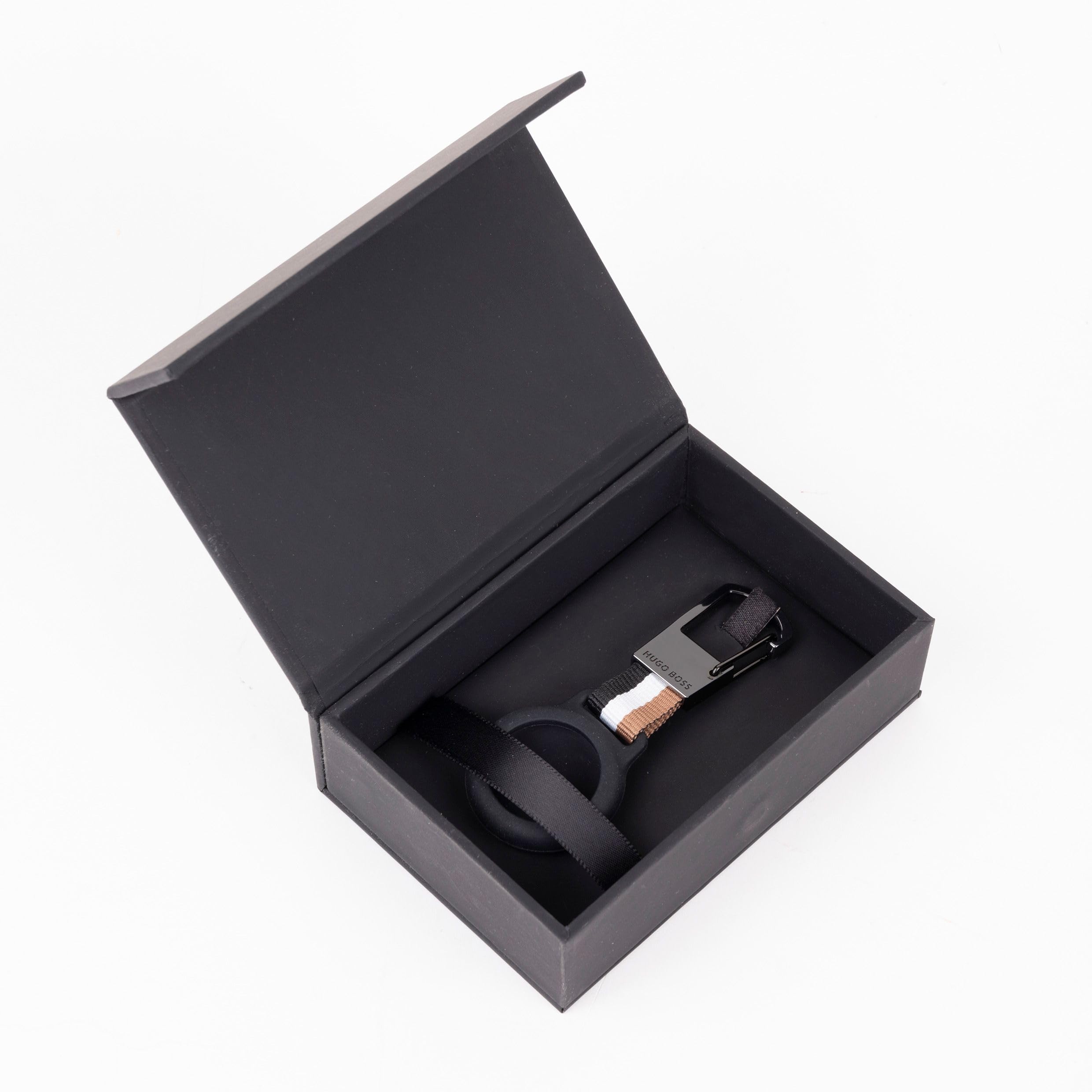 HUGO BOSS Key ring with AirTag holder Iconic