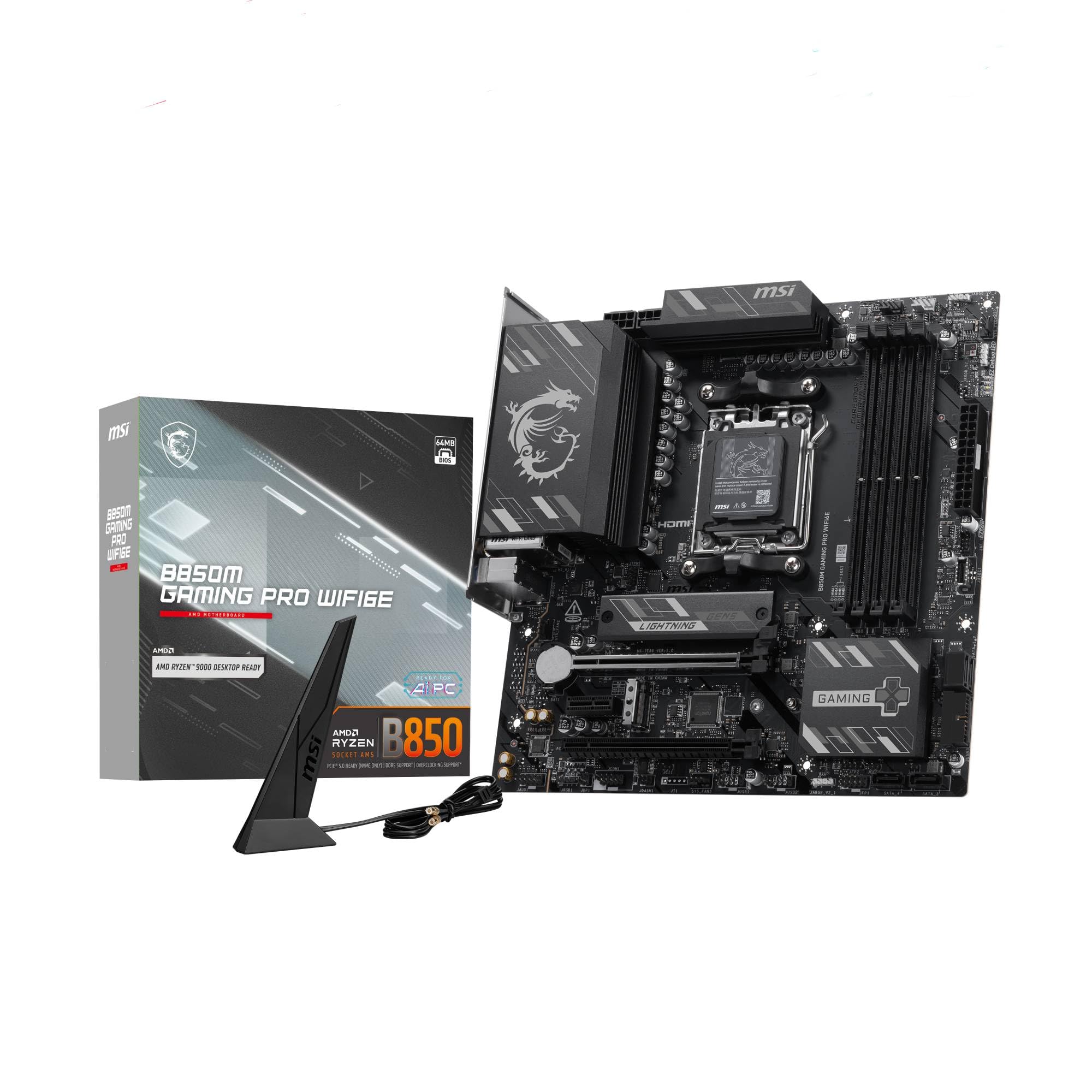 Amazon.in: Buy MSI B850M Gaming PRO WIFI6E Motherboard, mATX